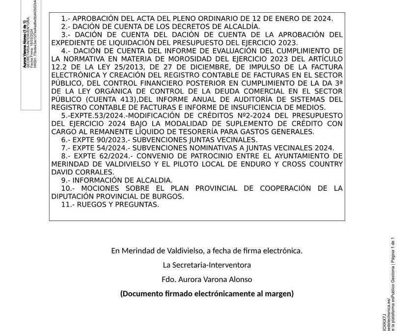 PLENO 27 DE MARZO DE 2024