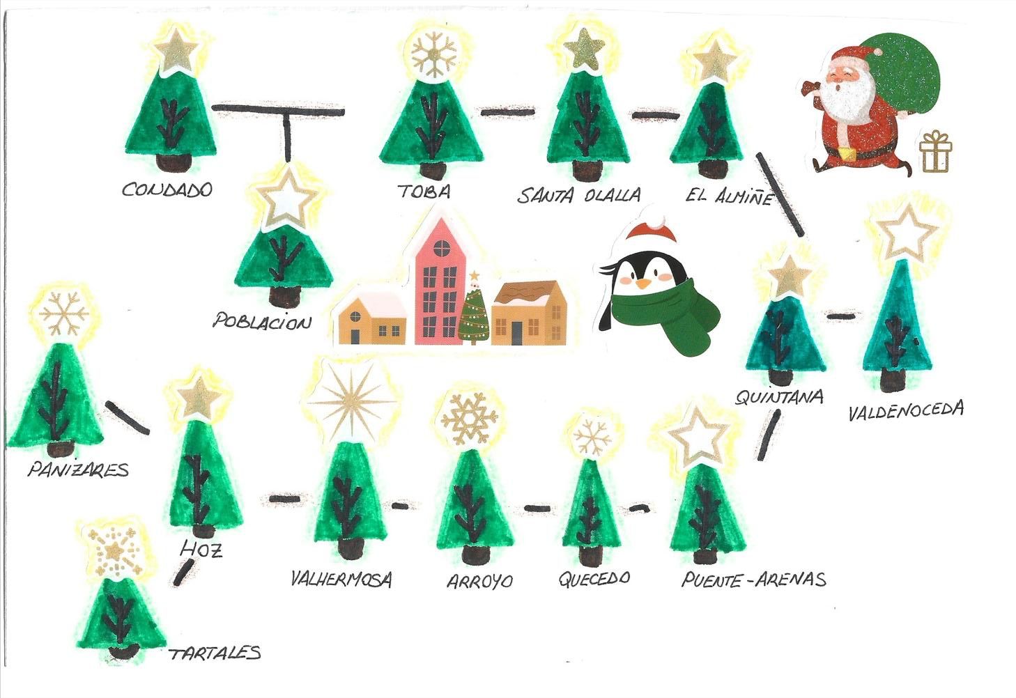 POSTAL GANADORA DEL I CONCURSO DE POSTALES NAVIDEÑAS